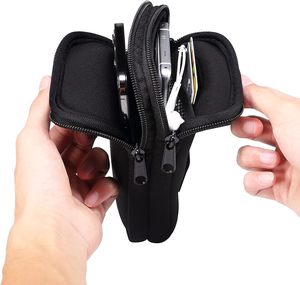 Housse universelle en néoprène pour téléphone portable avec mousqueton et étui à boucle de ceinture pour iPhone 16/15 Pro,16/15 Plus,Samsung S24 +, <span class=keywords><strong>A54</strong></span>, A35 - Product Image 4