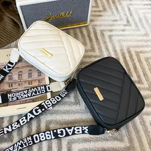 Pequena Câmera Bolsa Luxo Bolsa Correias Ombro Crossbody Bag Para Mulheres