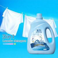 Détergent liquide pour vêtements Qi Miao, parfum naturel, format familial 5 kg, avec 5%-15% d'ingrédients fabriqués en Chine