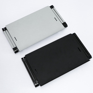 Refroidisseur d'ordinateur <span class=keywords><strong>portable</strong></span> en alliage d'aluminium T8, double <span class=keywords><strong>ventilateur</strong></span>, réglable, refroidissement par air, pour la maison et le bureau - Product Image 3