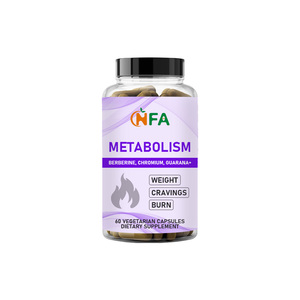 Cápsulas para el Metabolismo OEM ODM con Cromo, Berberina y Guaraná, Aumentan la Energía, Controlan los Antojos, Activan el Metabolismo - Product Image 1