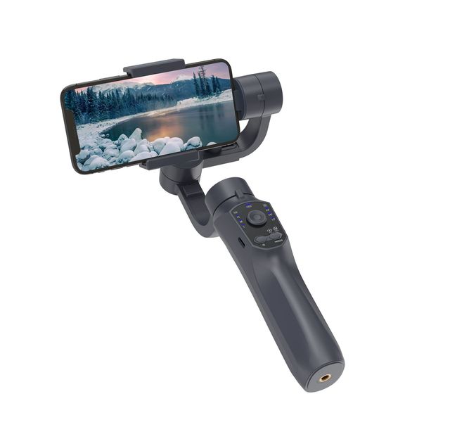 F10 Pro 3-Axis Handheld Gimbal Stabilizer with Cell Phone Bracket for Mobile & Smartphone Photo Studio Accessory