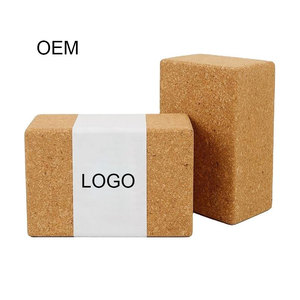 Bajo MOQ Ecológico Reciclado Orgánico Corcho <span class=keywords><strong>Yoga</strong></span> Ladrillo Madera <span class=keywords><strong>Yoga</strong></span> Bloque <span class=keywords><strong>para</strong></span> Fitness - Product Image 1