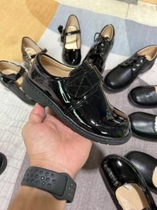 NUOVE Scarpe Scolastiche per Bambini Nere, Scarpe in Pelle per Bambini di Grande Successo, Scarpe in Pelle con Suola Morbida per Studenti, Vendita all'Ingrosso - Product Image 4