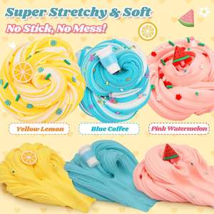 Wholesale Bulk Plasticine Clay Fidget <b>Toy</b> Non-Sticky for Kids 24 Colors. Custom Packaging Logo Available. Premium <b>Slime</b> - Product Image 5