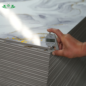 Wayon phong cách thiết kế hiện đại PVC tường bằng đá cẩm thạch Bảng điều khiển 1220*2440mm độ bóng cao không thấm nước & chống cháy cho phòng tắm & phòng tập thể dục trang trí tường - Product Image 4