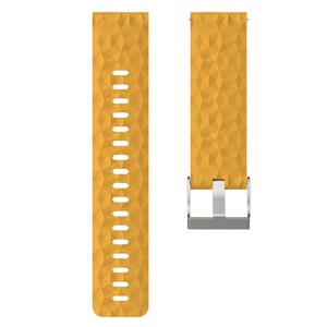 Pour <span class=keywords><strong>Suunto</strong></span> <span class=keywords><strong>Spartan</strong></span> Sport Poignet <span class=keywords><strong>HR</strong></span> Baro Bracelet Bracelet de remplacement Boucle en métal argenté Bracelet de <span class=keywords><strong>montre</strong></span> en silicone de couleur unie - Product Image 6