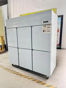 Refrigerador Comercial de Gran Capacidad con Seis Puertas, Vertical, de Acero Inoxidable, de Una Sola Temperatura, Enfriamiento por Aire, Congelador Mecánico - Product Image 3