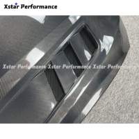 Capot de capot ventilé en fibre de carbone de style TF pour Ford Mustang GT Dark Horse S650 2024 +