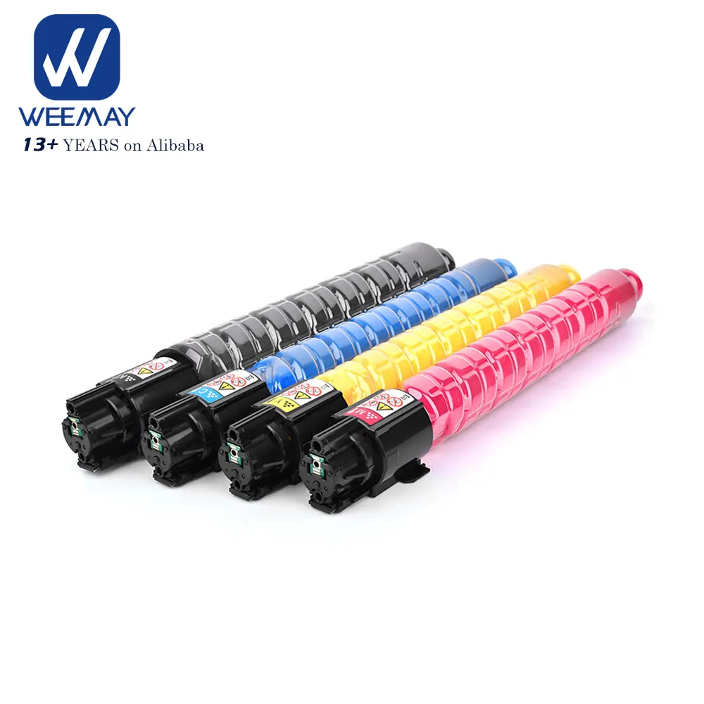 Weemay uyumlu fotokopi parçaları renkli Toner kartuşu MPC307 için Ricoh Aficio MP C306 C307 C406 C407 fotokopi makineleri
