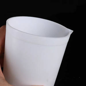 Hiju लैब 100 मिलीलीटर सफेद उच्च तापमान प्रतिरोध ptf4 कम फॉर्म बीकर - Product Image 3