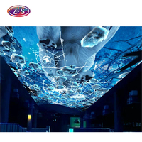 Projection de ciel de projecteur holographique interactif de créativité la plus récente pour l'affichage de hall commercial intérieur et extérieur