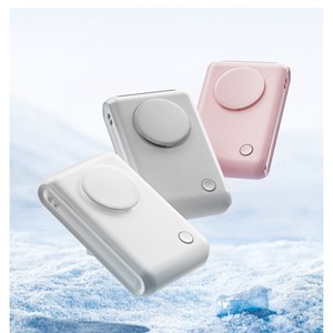 Portable Neck <b>Fan</b> <b>Mini</b> <b>USB</b> Rechargeable Wearable <b>Fan</b> For Outdoor Sports White Gray Pink 8-12 Hours Battery Life - Product Image 3
