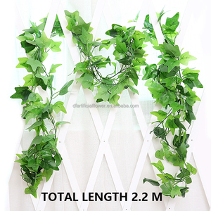 Livraison rapide 2.2m Soie Vert Feuille Vigne Artificielle Décoration Murale Suspendus Artificielle <span class=keywords><strong>Lierre</strong></span> Vigne Feuilles <span class=keywords><strong>chambre</strong></span> utilisation extérieure - Product Image 6