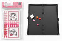 Jeu de société Ludo pour enfants avec boîte de rangement pliable, personnalisable pour événement promotionnel, cadeau publicitaire, approvisionnement direct usine, MOQ 10K