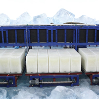 Máquina Industrial para Hacer Bloques de Hielo de 20 Toneladas para Refrigeración en la Industria Pesquera y de Procesamiento de Alimentos