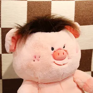 DL5849 High Quality Stuffed Animal Toys Anime Technoblade Plush Cute Pig Stuffed Toy Anime Cartoon Pig Stuffed Plushied Toys