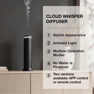 OEM Electric Tower Scent Diffuser Waterless Rechargeable Tabletop Hotel Air Freshener with App <b>Control</b> 1 Year Warranty - Product Image 2