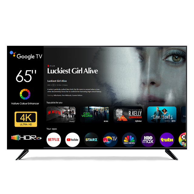 Factory Directly Sale 65inch Smart TV Flat Screen 4K Ultra HD Display 65 75 85 Inch LED TV Television