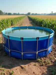<span class=keywords><strong>Piscine</strong></span> Familiale de Haute Qualité avec Cadre en Acier Galvanisé et Toile PVC <span class=keywords><strong>pour</strong></span> Pisciculture et Aquaculture Extérieure, Garantie 1 An - Product Image 2