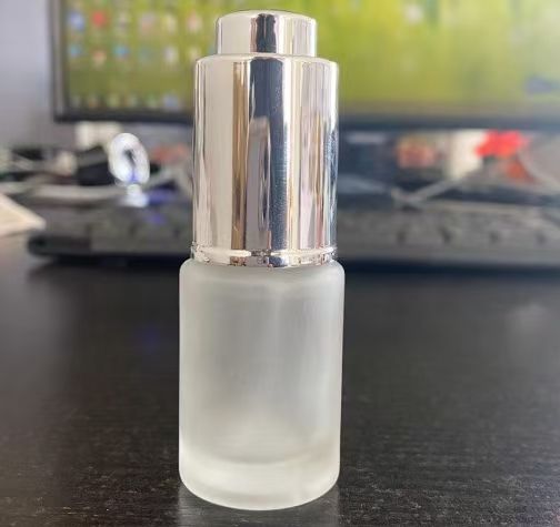 ขวดฝาสีเงิน ผิวด้าน