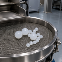 Billes en plastique PP de haute qualité 6 mm 6,35 mm 7 mm 7,144 mm Sphères en polypropylène solide