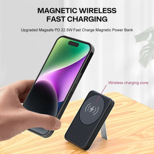 Oferta: Batería Magnética Portátil 2026, Paquete de Batería de 5000 mAh, Cargador Inalámbrico Magnético Seguro para <span class=keywords><strong>iPhone</strong></span> 16, 15, 14, 13, 12 - Product Image 6