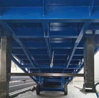 5T 6T 10T 15ton réglable Portable Dock rampe de chargement Dock Mobile hydraulique conteneur bateau quai rampe à vendre ou à louer