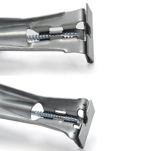 6 "viti rapide K-stile pioggia tetto grondaia gancio con vite 1/4 - Product Image 2