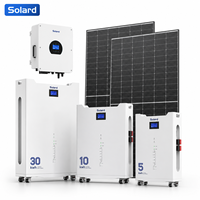 Système hors réseau pour appartement, batterie LiFePO4 5 kWh, 51 V 100 Ah, haute efficacité, cellules de qualité A, moniteur intelligent WIFI LFP.