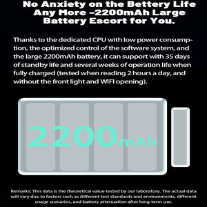 Étudiant lisant Ereader Android <span class=keywords><strong>Ebook</strong></span> M6C E-reader Eink Reader BLE Wifi Format Pdf E-ink écran tactile <span class=keywords><strong>Ebook</strong></span> Reader HD EReader - Product Image 3