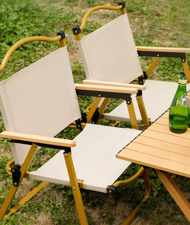 كرسي قابل للتخصيص للوزن والاسترخاء في الهواء الطلق قابل للطي للتخييم كرسي كيرميت