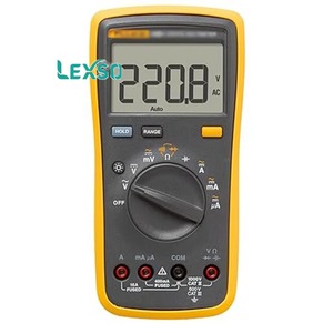 Multímetro Digital 15b+ de Plástico para Uso Doméstico, Mide Voltaje/Corriente 1000v 10a, Resistencia, Continuidad, Lexso - Product Image 2