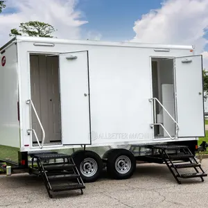 Luxury Portable Toilets For Sale Mobile Toilets Outdoor Portable Restroom Trailer Bathroom Trailer For Wedding And Events