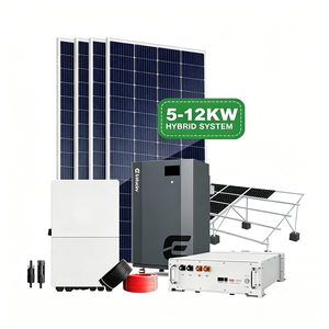 Sistema Completo de Almacenamiento de Energía Solar Fotovoltaica con Batería de Litio de 3000W 10kVA 10KW MPPT, Kit de Energía para el Hogar - Product Image 5