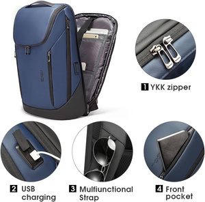 Échantillon gratuit Sac à dos pour ordinateur portable décontracté unisexe tendance 2025 Imperméable Durable Fermeture éclair doublée de polyester Vente en gros - Product Image 2