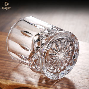 300ml Tinh thể thủy tinh vòng Whiskey Tumbler cũ thời barware cổ điển Whiskey <span class=keywords><strong>Glass</strong></span> Rock ly thủy tinh - Product Image 2