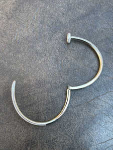 Nueva Pulsera de Eslabones con Dijes para Uñas, Unisex, con Cierre de Caja, Joyería de Boda de Moda, Venta al por Mayor, Estilo Hip Hop Lujoso, 3 CT Brillantes - Product Image 2