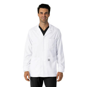<span class=keywords><strong>Blouse</strong></span> de <span class=keywords><strong>laboratoire</strong></span> médicale <span class=keywords><strong>jetable</strong></span> XINYANGYI, respirante, douce, en PE et élasthanne, uniforme court pour médecins et personnel, vêtements pour le personnel des hôtels et des hôpitaux - Product Image 4