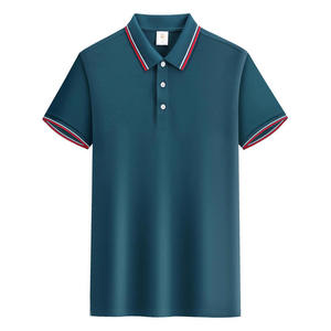 Alta calidad 100% algodón manga corta logotipo personalizado Unisex Polos Color sólido en blanco <span class=keywords><strong>Polo</strong></span> para hombres - Product Image 4