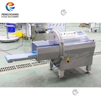Máquina Cortadora de Carne, Queso y Mantequilla Congelados, Motor de Acero Inoxidable, 380V 4.8kW, FKP-25, Marca Fengxiang, Certificación CE, 500-700kg/h
