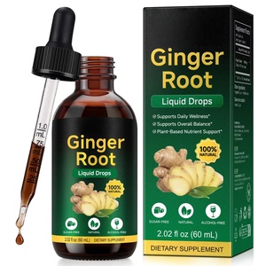 Suplemento Líquido de Raíz de Jengibre de Alta Potencia de Marca Privada, Potenciador Natural Antiinflamatorio y para la Salud Intestinal, Sin Alcohol - Product Image 1