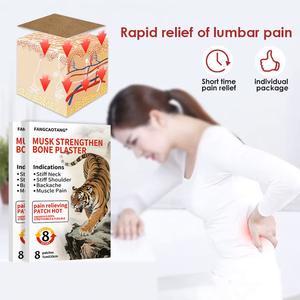 Травяные пластыри Red Tiger для облегчения мышечной и суставной боли, согревающие, натуральные китайские лечебные пластыри - Product Image 3