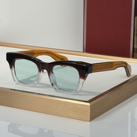 JMM DEALAN 10th 49-22-150 Lunettes de soleil de haute qualité pour hommes et femmes, lunettes de soleil de créateur, style punk classique, luxe, titane, acétate, UV400