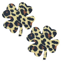 Cache-tétons jetables à imprimé léopard, accessoires intimes sexy pour filles, cache-tétons décoratifs pour stripteaseuses