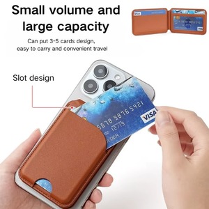 Cartera personalizada tarjetero de cuero PU para teléfono móvil funda magnética para iPhone <span class=keywords><strong>Sansumg</strong></span> - Product Image 2