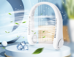 Wholesale 2025 New Arrivals Wearable Neck <b>Fan</b> for Outdoor Hot Selling Rechargeable <b>Mini</b> <b>Usb</b> Portable Cooling - Product Image 6