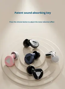 Filtre LOGO personnalisé Bouchons d'oreille en silicone insonorisés antibruit avec boîte <span class=keywords><strong>pour</strong></span> la protection des oreilles en direct - Product Image 5