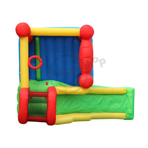 Château <span class=keywords><strong>gonflable</strong></span> Happy Hop Jumper tendance en PVC avec <span class=keywords><strong>piscine</strong></span> et toboggan, château <span class=keywords><strong>gonflable</strong></span> pastel - Product Image 6