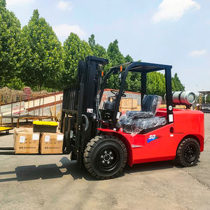 Montacargas de Gasolina y Diésel de Combustión Interna de Servicio Pesado con Capacidad de 2 y 3 Toneladas con Accesorio de Pinza para Pacas - Product Image 5